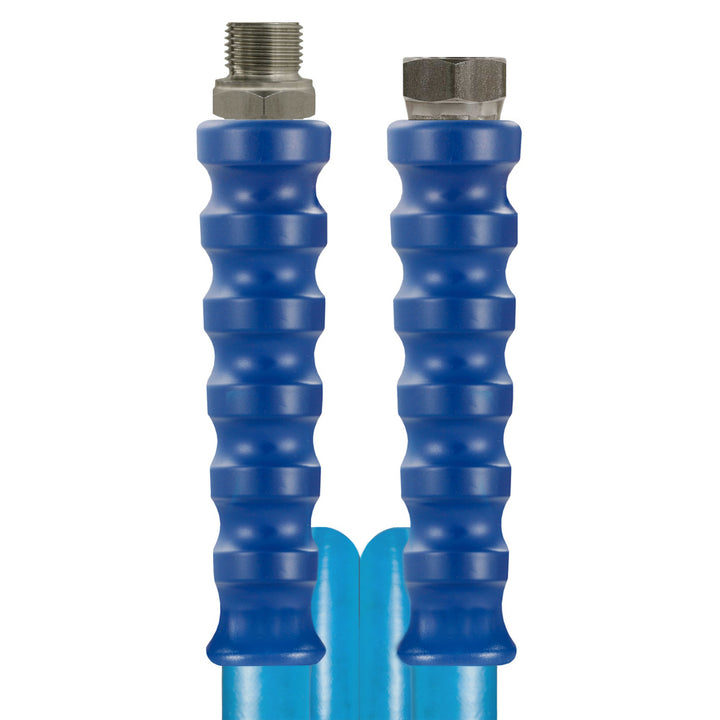 BLUE 10 METRE 420 BAR Lanceman+ HOSE, 3/8"M x 3/8"F ENDS (DN10) SMOOTH